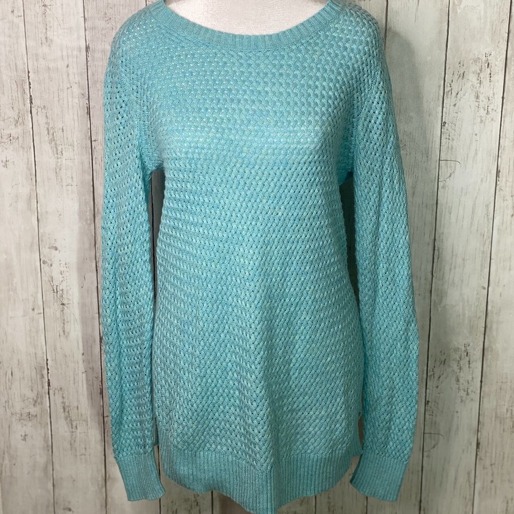 LOFT long sweater tunic; Great Condition; Size L; long sleeved